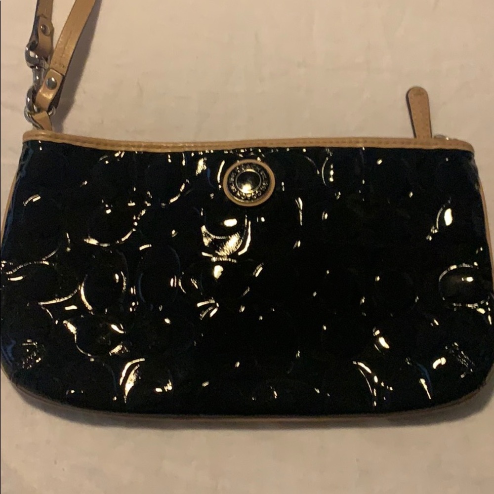 🌟🌟Black Coach Wristlet 🌟🌟